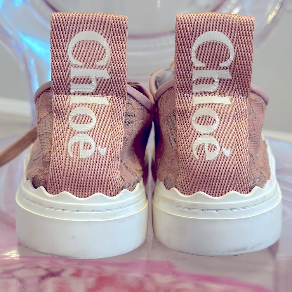 Chloe *NWOT* size 7.5 (worn once around house) sneakers